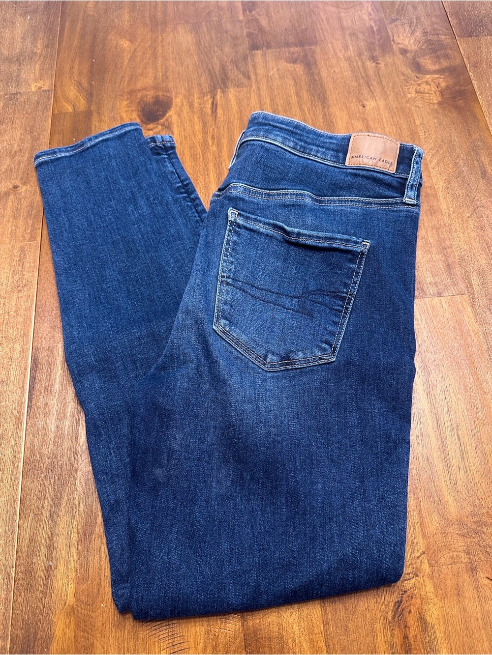 American Eagle Indigo Skinny Jeans - Dark Blue